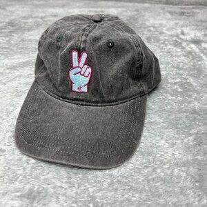 Tik Tok Hat Mens Gray One Size Strap Music Social Media TikTok